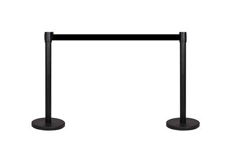 Ensemble de Barrière à Sangle Flexibarrier -Basique- Comprenant une Sangle Rétractable de 3m