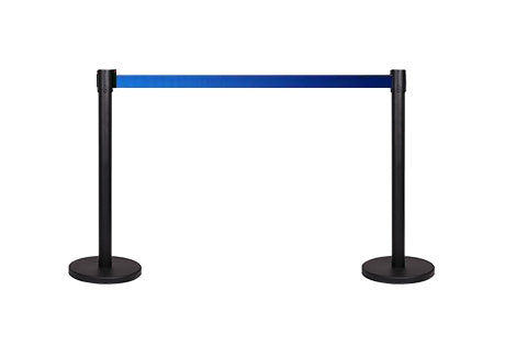 Ensemble de Barrière à Sangle Flexibarrier -Basique- Comprenant une Sangle Rétractable de 3m