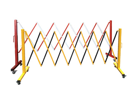 FlexiBarrier - Barrière extensible - sur roues (3,6 m)