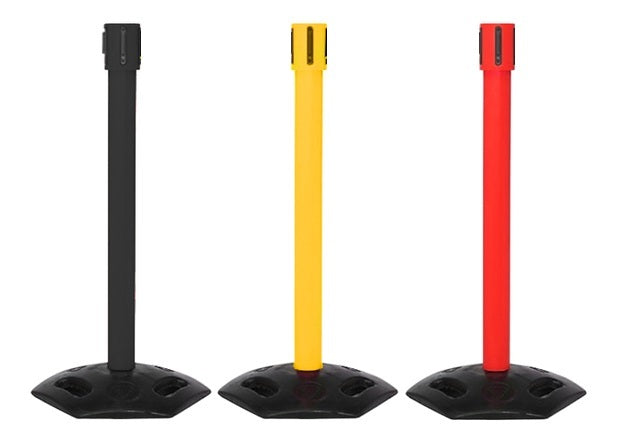 Récepteur de poteau FlexiBarrier pour poteaux à sangle -Outdoor 550-