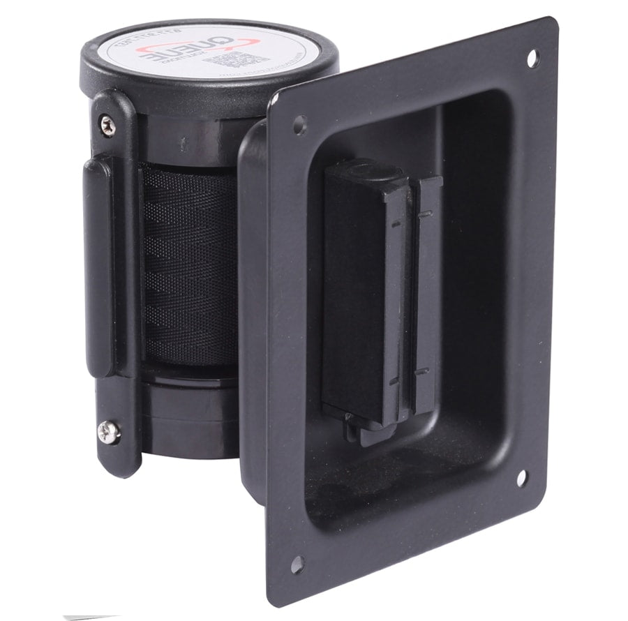 Flexibarrier -ENCASTRÉ- Montage mural affleurant (ceinture de 2,3 - 4,6 m)