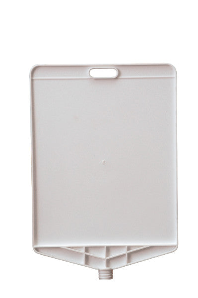 Porte-signe rectangulaire pour poteaux/bornes en plastique (Elasto, Maxi Plus, Multimax)