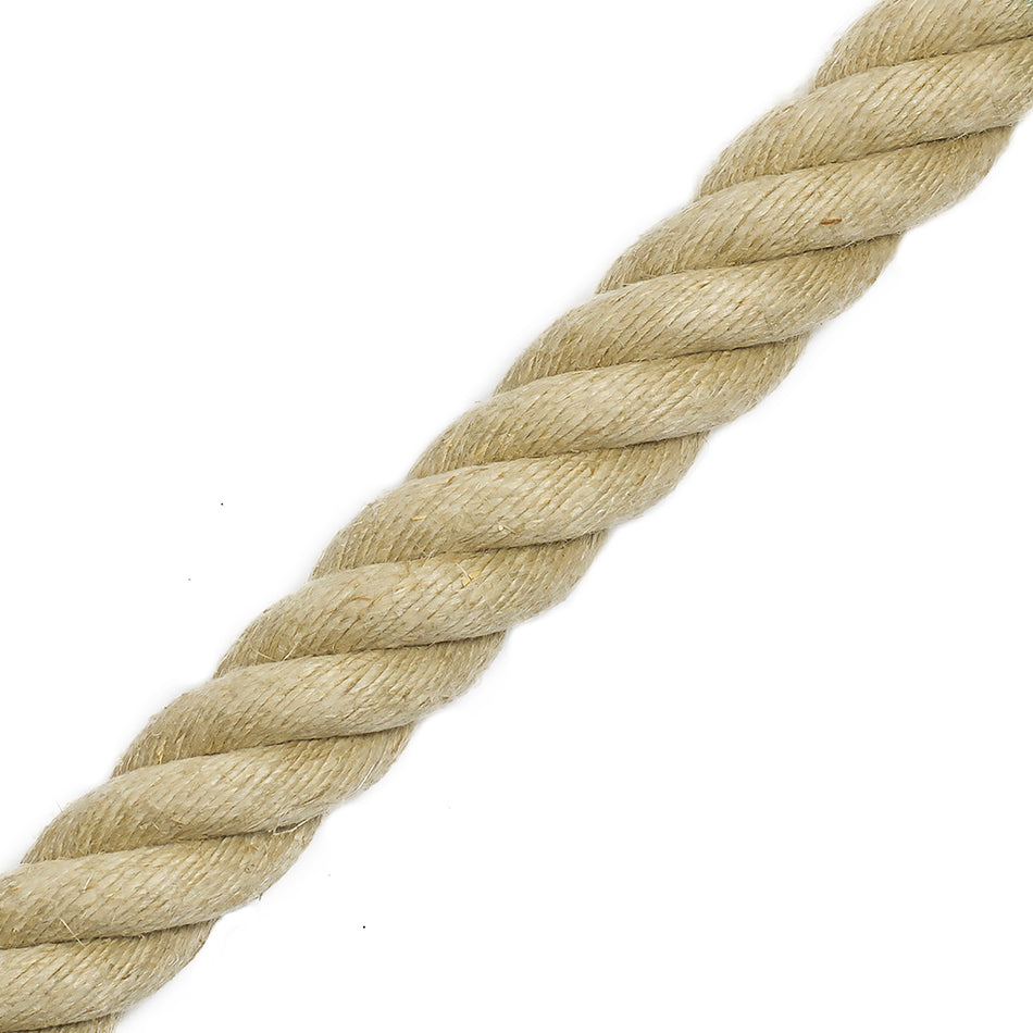 Corde de barrière – Chanvre (Polyhemp/Spleitex) – Coupée à longueur (sans embouts à clip)