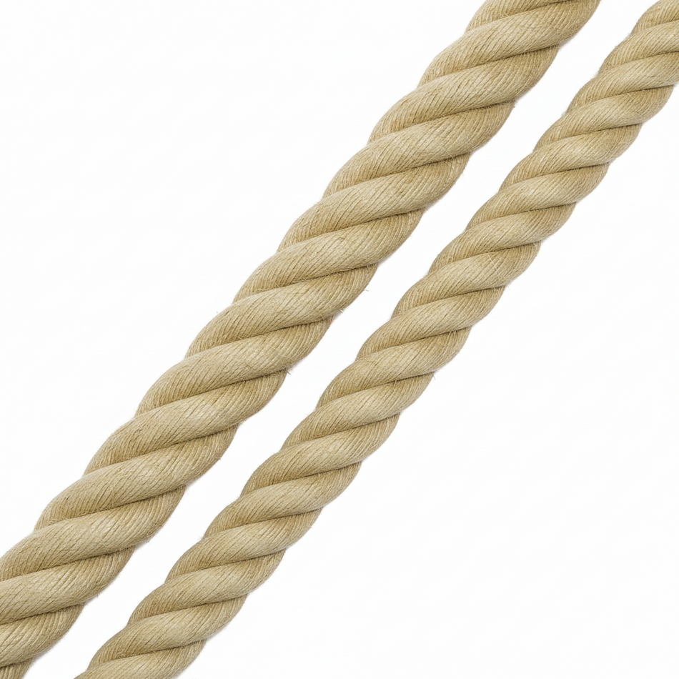 Corde de barrière – Chanvre (Polyhemp/Spleitex) – Coupée à longueur (sans embouts à clip)