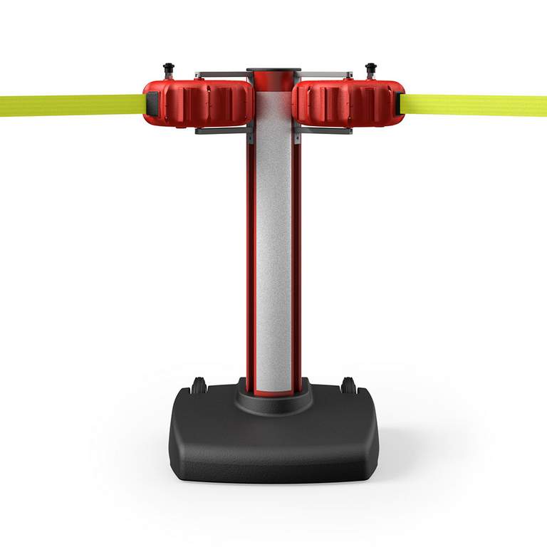 Poteau à sangle Beltrac -Jettrac- (sangle rétractable 2x25m)