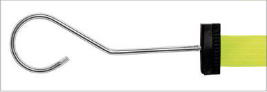 Crochet en J pour extrémité de ceinture Beltrac