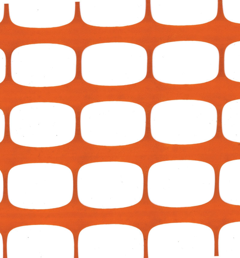 Clôture de sécurité en plastique orange - ÉCONOMIE - (rouleau de 50 m)
