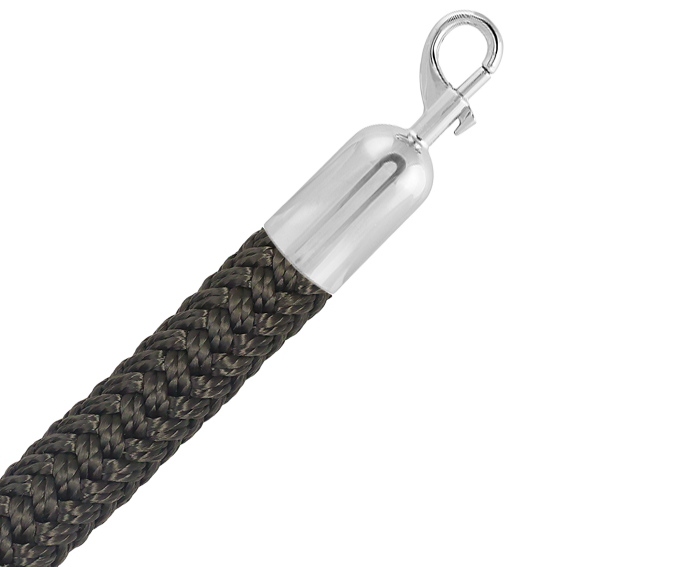 Corde de barrière -Lux- avec extrémité à crochet (Ø 36mm)