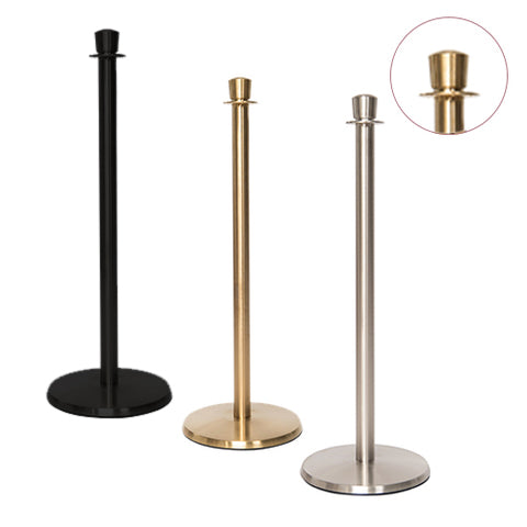 Barrière à poteau et corde Flexibarrier -Couronne Premium-