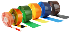 Ruban de marquage au sol -PermaStripe- (30m/rouleau - largeurs de 50mm, 75mm ou 100mm)
