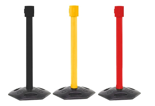 Récepteur de poteau FlexiBarrier pour poteaux à sangle -Outdoor 1050-