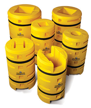 Protecteurs de colonnes Column Sentry (Pour colonnes carrées, rondes ou en H jusqu'à 500x500 mm)