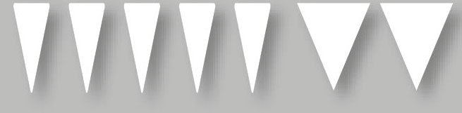 PREMARK® - Ligne de cédez-le-passage (Dent de requin) - Différentes tailles