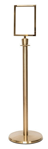 Support de panneau d'affichage Flexibarrier -Premium- (Cadre pour affiche A4 inclus)