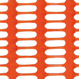 Clôture de sécurité maillée en Plastique orange -DRAGON- (rouleau de 50m)