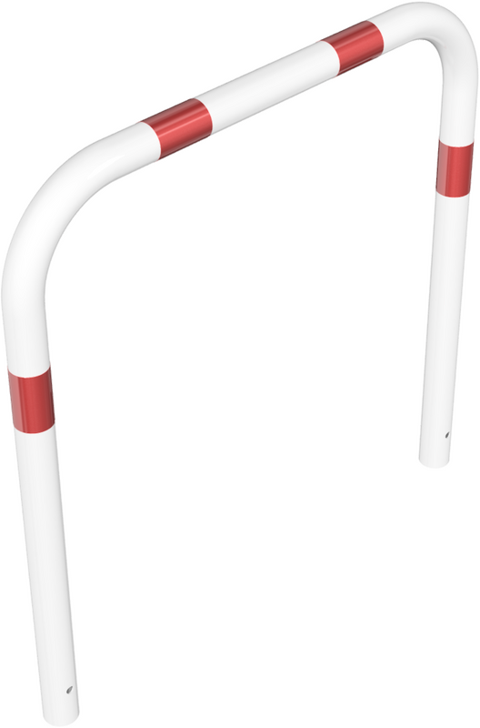 Anneaux en tube d'acier Ø 60 mm, sans barre transversale