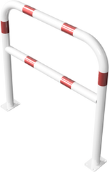 Arceaux en tube d'acier Ø 60 mm, avec barre transversale