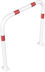 Anneaux en tube d'acier Ø 60 mm, sans barre transversale