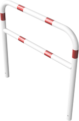 Arceaux en tube d'acier Ø 60 mm, avec barre transversale