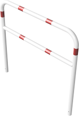 Arceaux en tube d'acier Ø 60 mm, avec barre transversale
