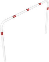 Anneaux en tube d'acier Ø 60 mm, sans barre transversale