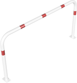 Anneaux en tube d'acier Ø 60 mm, sans barre transversale