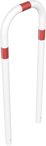 Anneaux en tube d'acier Ø 60 mm, sans barre transversale