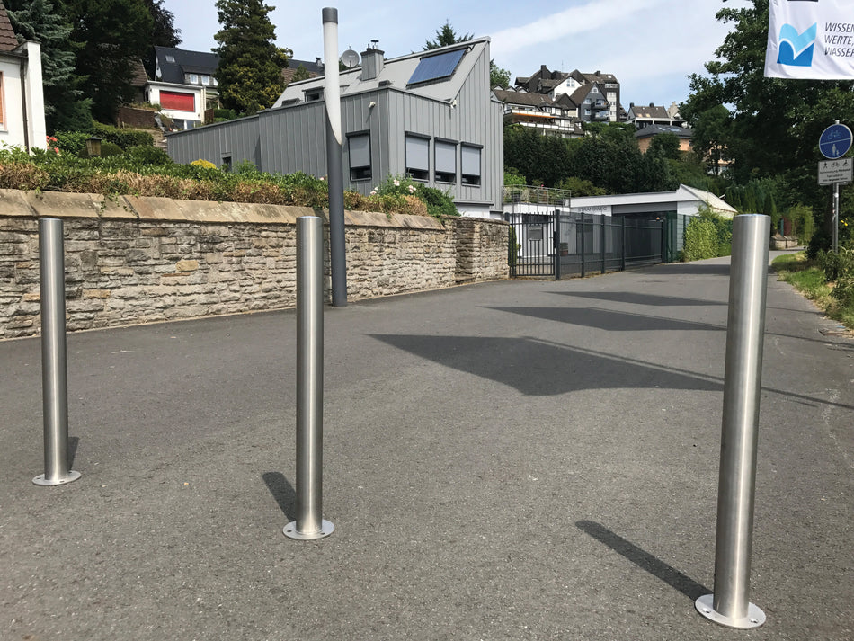 Poteau en acier inoxydable Ø 60 mm-102 mm