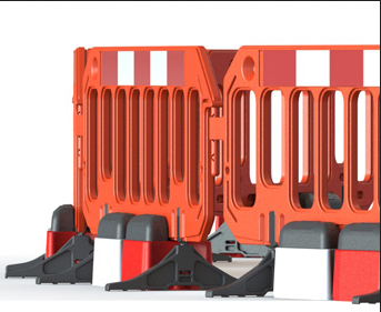 Poids supplémentaire pour barrière de protection en plastique -Stop-