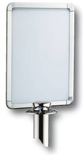 Cadre de panneau A4 ou A3 pour poteaux traditionnels (Beltrac)