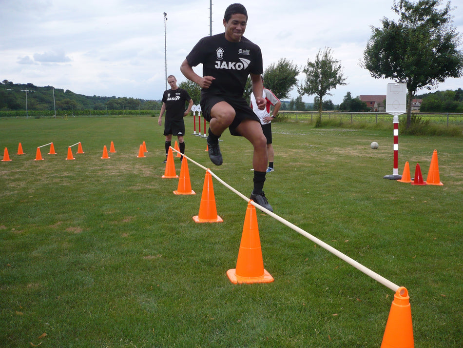 Cône d'avertissement souple sans bande réfléchissante -Standard- en PVC (32-50cm)