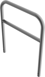 Arceaux en tube d'acier Ø 60 mm, avec barre transversale