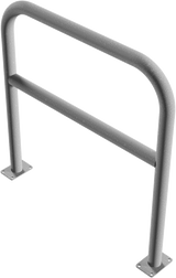 Arceaux en tube d'acier Ø 60 mm, avec barre transversale