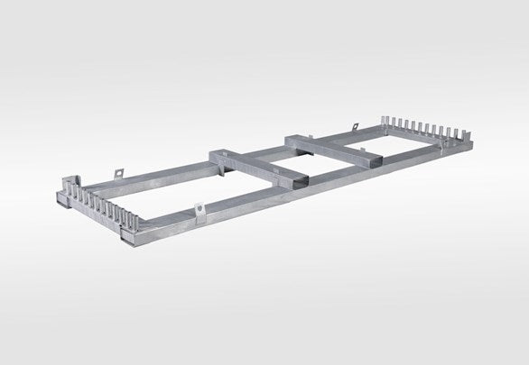 Palette de transport pour panneaux de clôture temporaire (panneaux de 3,5 m)