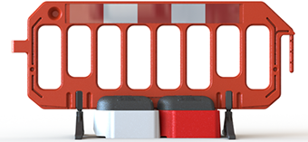 Poids supplémentaire pour barrière de protection en plastique -Stop-